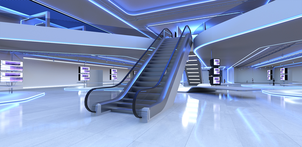 DIOS — Futuristic megastore